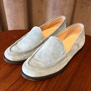 J.Crew Powder Blue Suede Loafers